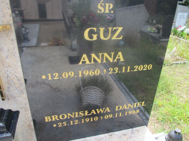 Bronisława Daniel 1910 Goleniów - Grobonet - Wyszukiwarka osób pochowanych