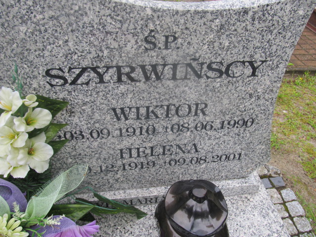 Wiktor Szyrwiński 1910 Goleniów - Grobonet - Wyszukiwarka osób pochowanych