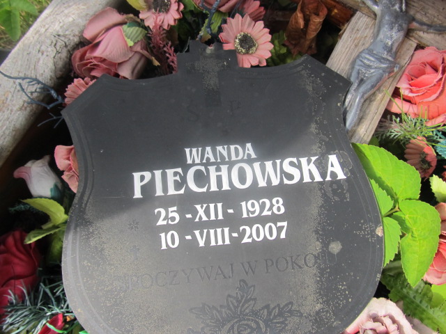 Wanda Piechowska 1928 Goleniów - Grobonet - Wyszukiwarka osób pochowanych