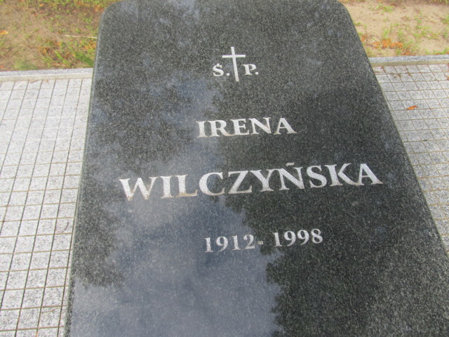 Irena Wilczyńska 1912 Goleniów - Grobonet - Wyszukiwarka osób pochowanych