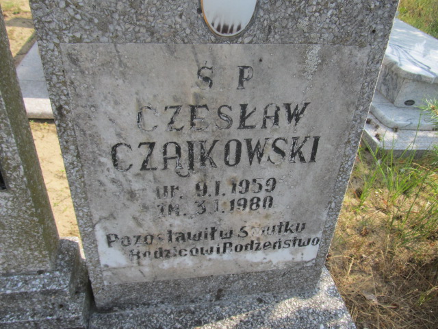 Czesław Czajkowski 1959 Goleniów - Grobonet - Wyszukiwarka osób pochowanych