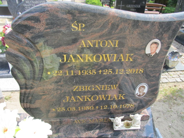 Antoni Jankowiak 1935 Goleniów - Grobonet - Wyszukiwarka osób pochowanych