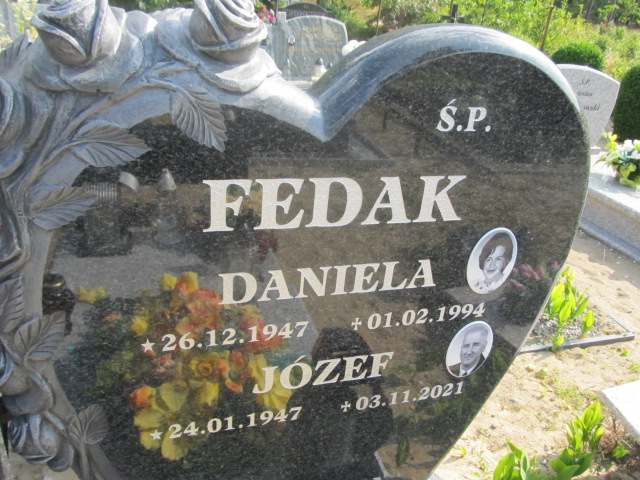 Daniela Fedak 1947 Goleniów - Grobonet - Wyszukiwarka osób pochowanych