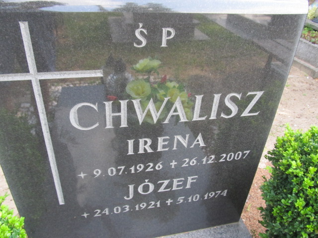 Irena Chwalisz 1926 Goleniów - Grobonet - Wyszukiwarka osób pochowanych