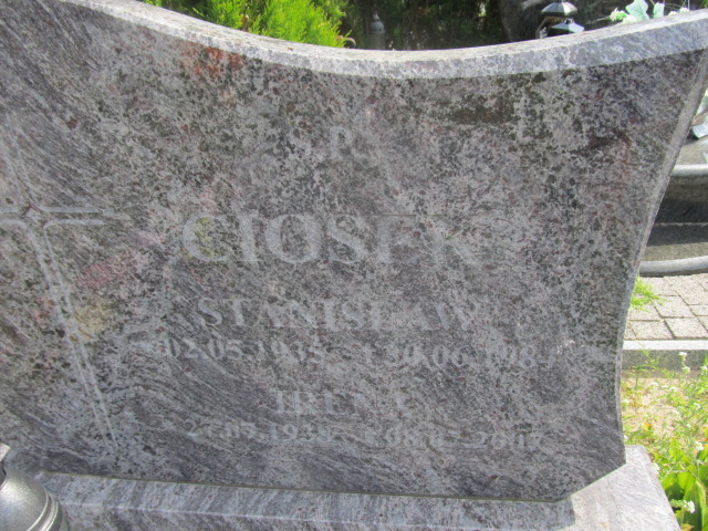 Stanisław Ciosek 1935 Goleniów - Grobonet - Wyszukiwarka osób pochowanych