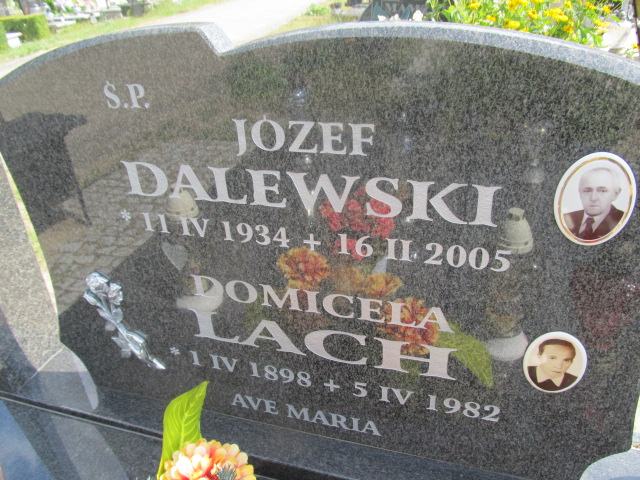 Domicela Lach 1892 Goleniów - Grobonet - Wyszukiwarka osób pochowanych