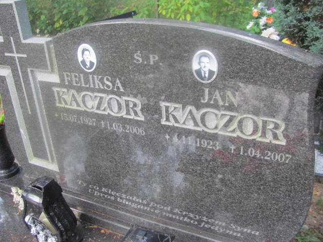 Jan Kaczor 1923 Goleniów - Grobonet - Wyszukiwarka osób pochowanych