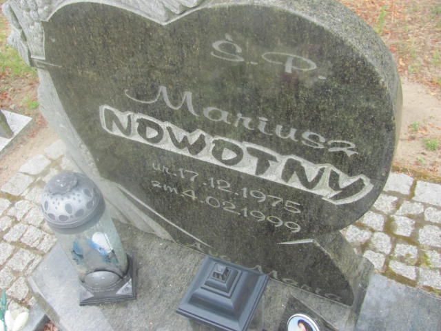 Mariusz Nowotny 1975 Goleniów - Grobonet - Wyszukiwarka osób pochowanych