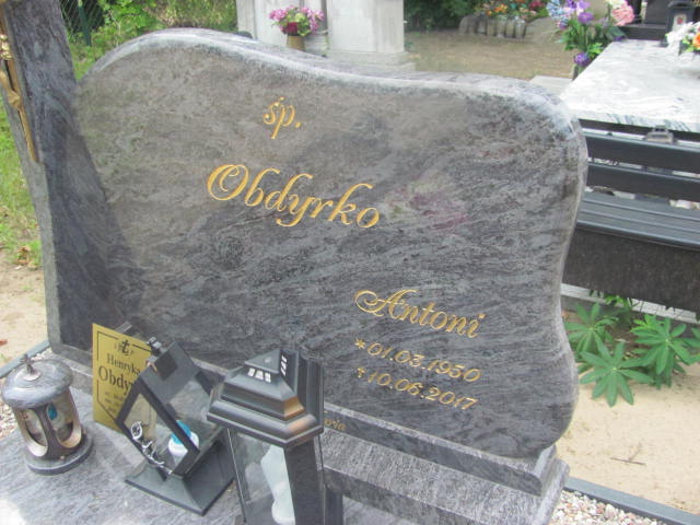 Henryka Obdyrko 1951 Goleniów - Grobonet - Wyszukiwarka osób pochowanych