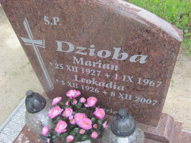 Marian Dzioba 1927 Goleniów - Grobonet - Wyszukiwarka osób pochowanych