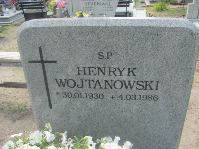 Henryk Wojtanowski 1930 Goleniów - Grobonet - Wyszukiwarka osób pochowanych