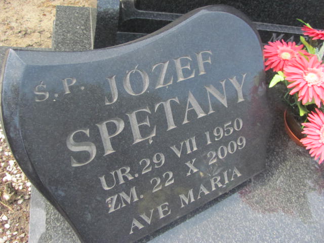 Józef Spętany 1922 Goleniów - Grobonet - Wyszukiwarka osób pochowanych