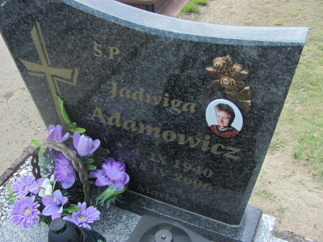 Jadwiga Adamowicz 1940 Goleniów - Grobonet - Wyszukiwarka osób pochowanych