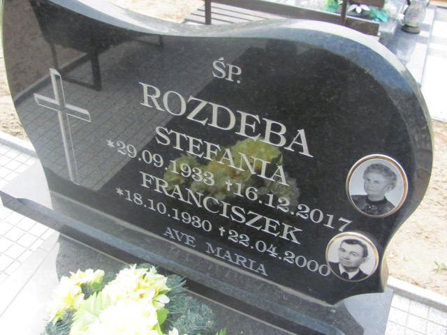 Stefania Rozdeba 1933 Goleniów - Grobonet - Wyszukiwarka osób pochowanych