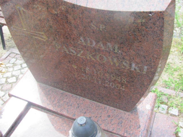 Adam Paszkowski 1940 Goleniów - Grobonet - Wyszukiwarka osób pochowanych