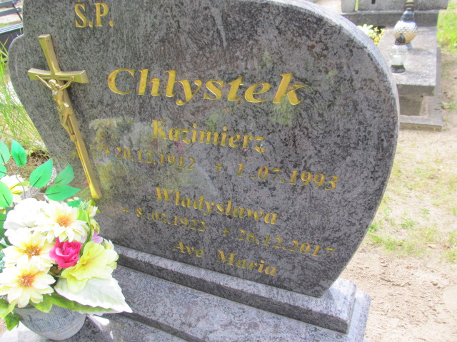 Władysława Chłystek 1922 Goleniów - Grobonet - Wyszukiwarka osób pochowanych