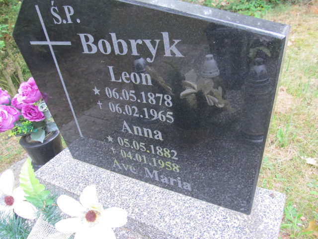 Anna Bobryk 1882 Goleniów - Grobonet - Wyszukiwarka osób pochowanych