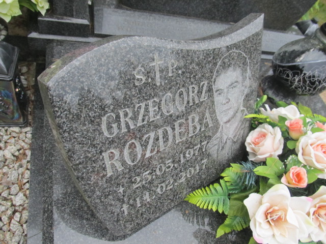 Grzegorz Rozdeba 1977 Goleniów - Grobonet - Wyszukiwarka osób pochowanych