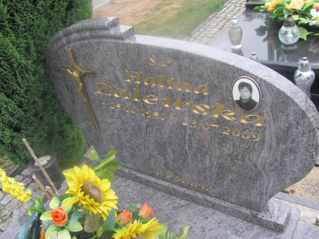 Halina Zalewska 1951 Goleniów - Grobonet - Wyszukiwarka osób pochowanych