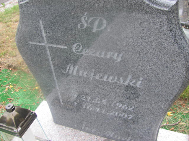 Cezary Majewski 1962 Goleniów - Grobonet - Wyszukiwarka osób pochowanych