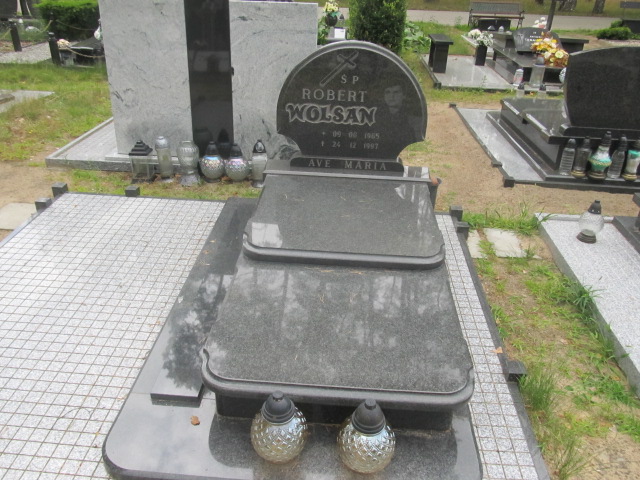 Grób Robert Wolsan