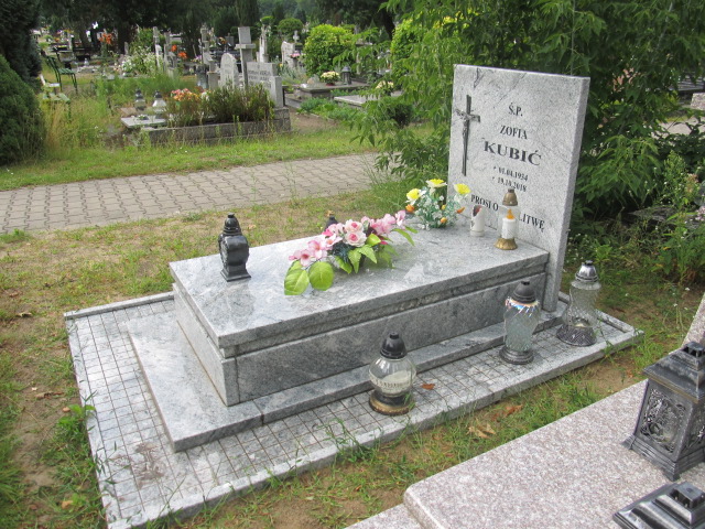 Grób Zofia Kubić