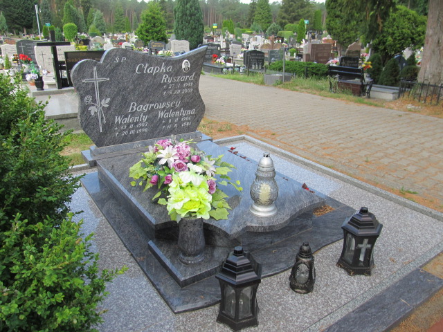 Grób Walentyna Bagrowska