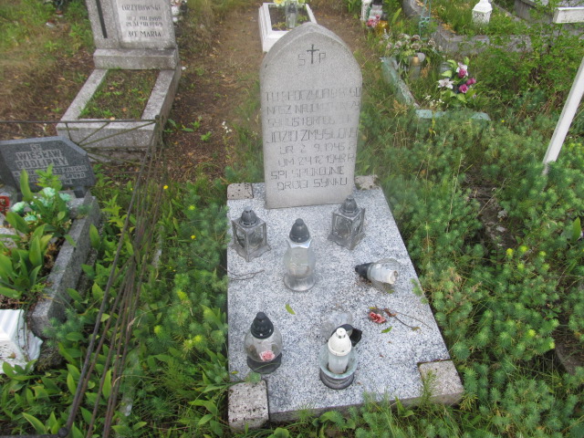 Grób Józef Zmyślony-dziecko
