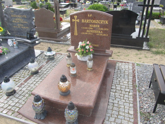 Grób Agnieszka Bartoszczyk