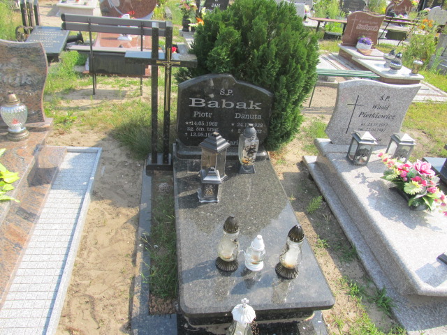 Grób Danuta Babak