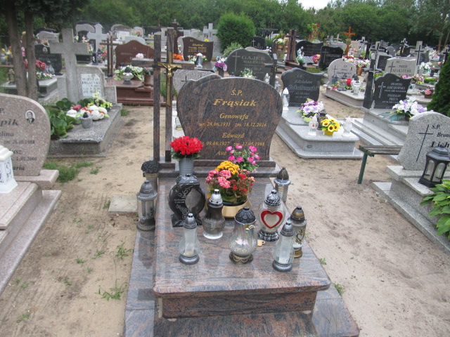 Grób Edward Frąsiak