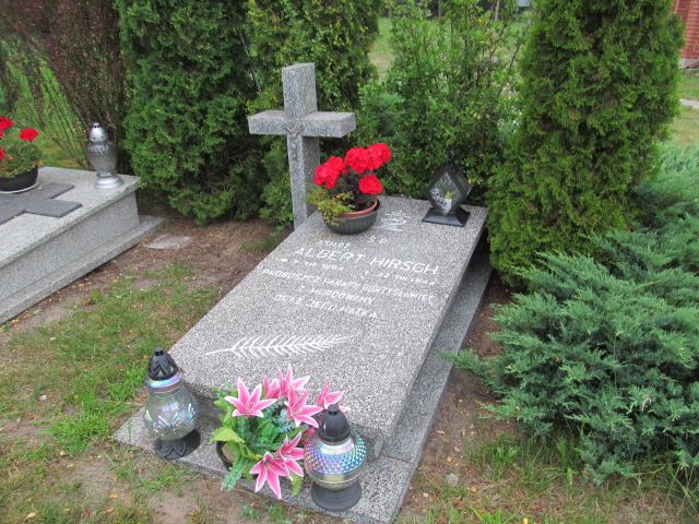 Grób Albert Hirsch